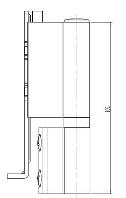 Coppia di cerniere kg 130 ral 1013