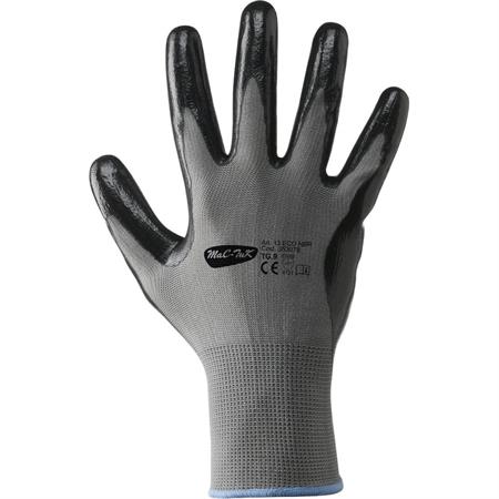 Guanti tessuto palmo nitrile tg 8 grigio