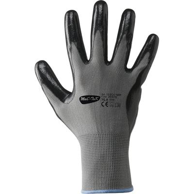 Guanti tessuto palmo nitrile tg 8 grigio