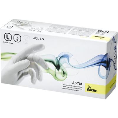 Guanti lattice naturale tg XL (100 pz) sp0.08mm ASTM