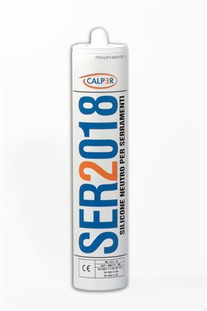 Silicone neutro trasp 310 ml Calper Ser2018