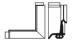 Angolo per guarn. centrale ATL100 epdm