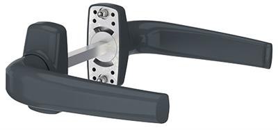 Doppia maniglia all. Pulchar ral 7016 grigia
