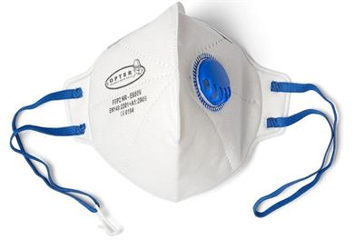 Facciale filt FFP2 piegh + valv