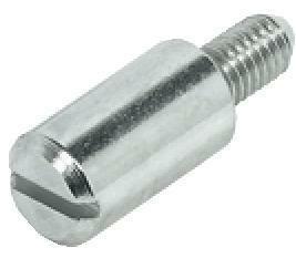 Perno x  kit di fiss. M6-lung.14 in acciaio zinc.