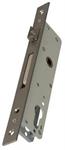 Serratura montante E35 frontale inox 22 scrocco regol.